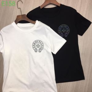 男女兼用 2色可選 【2020春夏】最新コレクション 今季のトレンド人気新作 クロムハーツ CHROME HEARTS 半袖Tシャツ