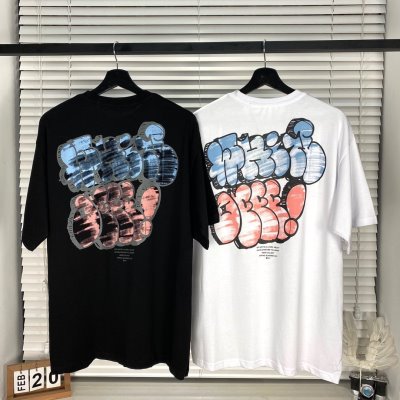 OFF-WHITE オフホワイト 保温性が高く手触りもよい 半袖Tシャツ M*L*XL