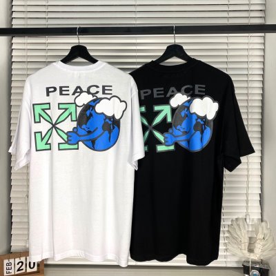 OFF-WHITE オフホワイト 大注目名品 半袖Tシャツ M*L*XL