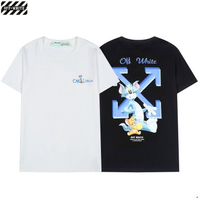 OFF-WHITE オフホワイト 大特価?気質修身 半袖Tシャツ S*M*L*XL*XXL