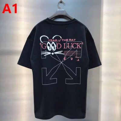 OFF-WHITE オフホワイト 超人気美品◆新作 半袖Tシャツ M*L*XL*XXL