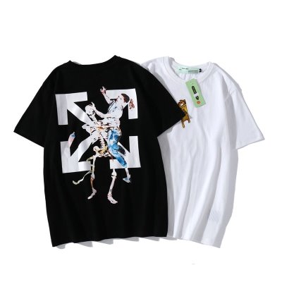 OFF-WHITE オフホワイト 一味違うケーブル編みが魅力満点 半袖Tシャツ M*L*XL*XXL