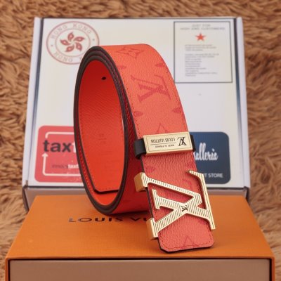 LOUIS VUITTONルイヴィトン 柔らか ベルト 4.0cm