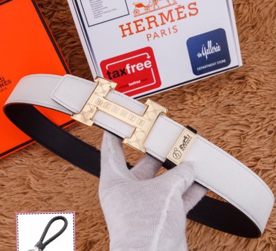 HERMESエルメス ポリエステル ベルト 3.8cm