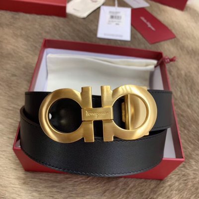 FERRAGAMOサルヴァトーレ フェラガモ ふわ～ふわの肌触り ベルト 3.5cm