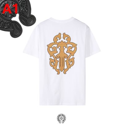 CHROME HEARTS クロムハーツ ふわふわ生地は肌触りのよい 半袖Tシャツ S*M*L*XL