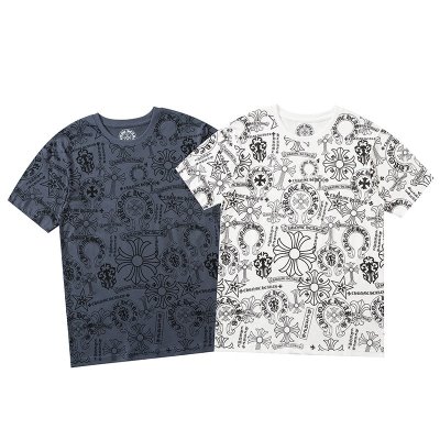 CHROME HEARTS クロムハーツ 一味違うケーブル編みが魅力満点 半袖Tシャツ M*L*XL*2XL