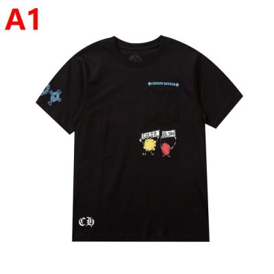 CHROME HEARTS クロムハーツ 欧米韓流/雑誌 半袖Tシャツ M*L*XL*2XL
