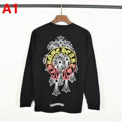 CHROME HEARTS クロムハーツ 大人気☆NEW!! 長袖Tシャツ M*L*XL*2XL
