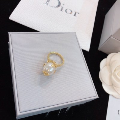 指輪 DIOR ディオール 希少 6*7*8