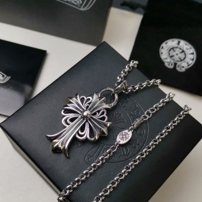ネックレス CHROME HEARTS クロムハーツ 美品！ ネックレス 銀メッキ