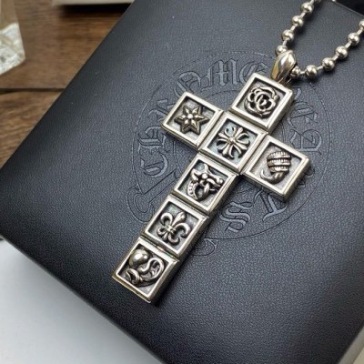 ネックレス CHROME HEARTS クロムハーツ 希少 ネックレス 銀メッキ