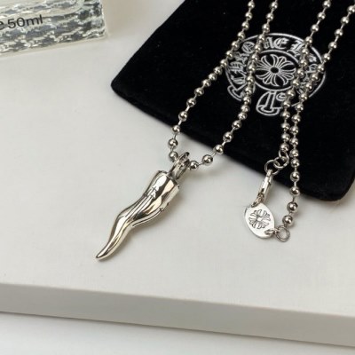 ネックレス CHROME HEARTS クロムハーツ 吸汗速乾 ネックレス 銀メッキ