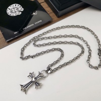 ネックレス CHROME HEARTS クロムハーツ 人気新商品 ネックレス 銀メッキ