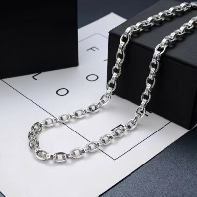 ネックレス CHROME HEARTS クロムハーツ 限定品 人気No.1 ネックレス 銀メッキ