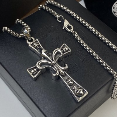 ネックレス CHROME HEARTS クロムハーツ 今年も人気 ネックレス 銀メッキ