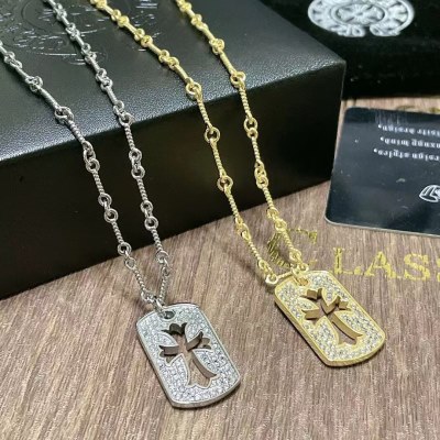ネックレス CHROME HEARTS クロムハーツ 人気確定 ネックレス 銀メッキ