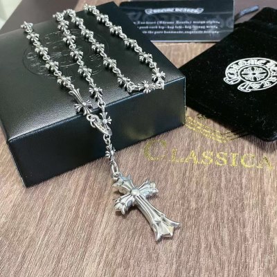 ネックレス CHROME HEARTS クロムハーツ 人気話題 ネックレス 銀メッキ