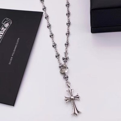 ネックレス CHROME HEARTS クロムハーツ SALE開催 ネックレス 銀メッキ