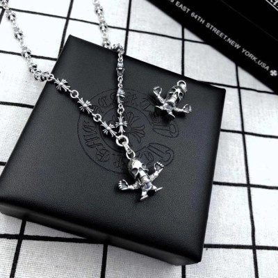 ネックレス CHROME HEARTS クロムハーツ 【激安】 ネックレス 銀メッキ