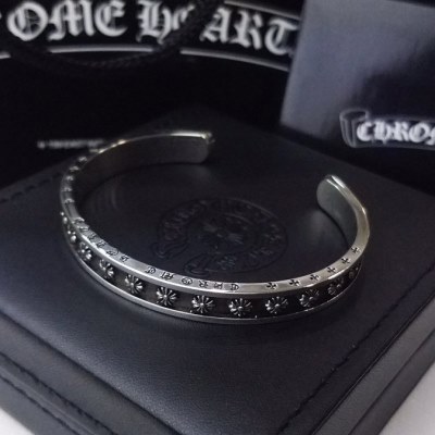 バングル CHROME HEARTS クロムハーツ 最新商品即完売必至 バングル 銀メッキ