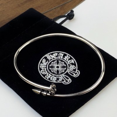 バングル CHROME HEARTS クロムハーツ 大注目国内完売数量限定 バングル 銀メッキ