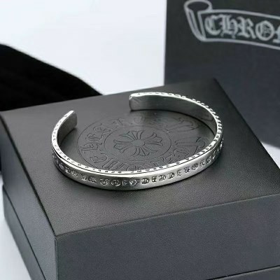 バングル CHROME HEARTS クロムハーツ 最安に挑戦 バングル 銀メッキ