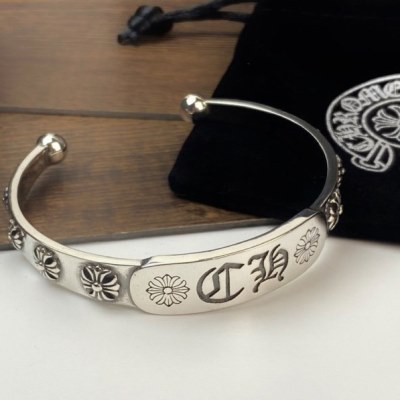 バングル CHROME HEARTS クロムハーツ 限定デザイン大人気完売前に バングル 銀メッキ