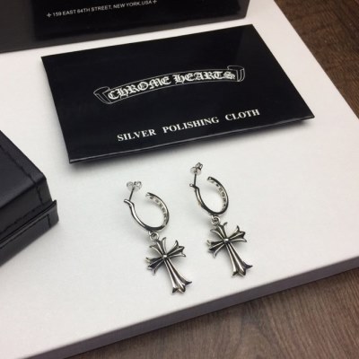 ピアス CHROME HEARTS クロムハーツ 今年も人気 ピアス 銀メッキ