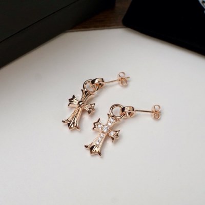 ピアス CHROME HEARTS クロムハーツ 人気話題 ピアス 銀メッキ