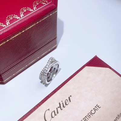 吸汗速乾 CARTIERカルティエ リング 6*7*8
