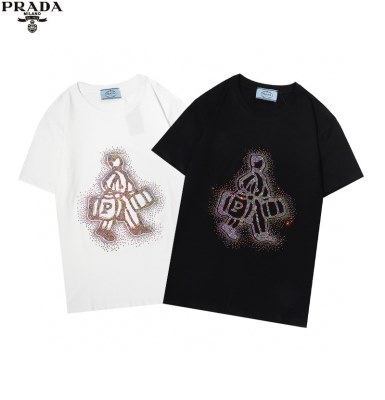 PRADA プラダ 半袖Tシャツ 完売間近 S*M*L*XL*2XL