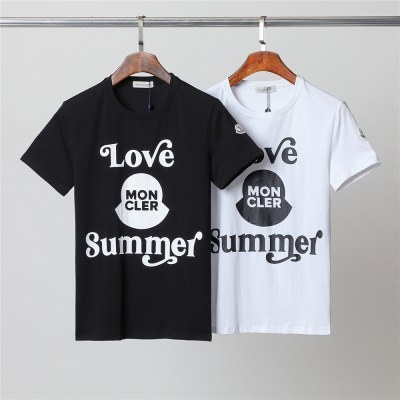 MONCLER モンクレール 半袖Tシャツ 首胸ロゴ M*L*XL*2XL*3XL