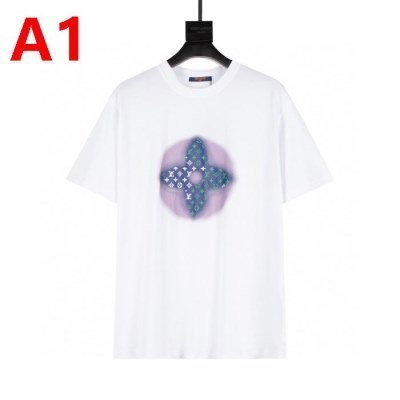 LOUIS VUITTON ルイヴィトン 半袖Tシャツ 限定デザイン大人気完売前に XS*S*M*L