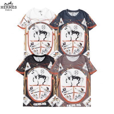 HERMES エルメス 半袖Tシャツ 格安！ S*M*L*XL*2XL