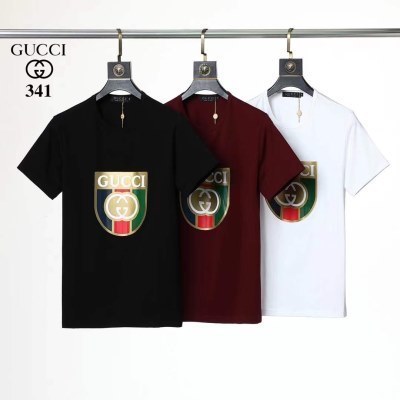 GUCCI グッチ 半袖Tシャツ 首胸ロゴ M*L*XL*2XL*3XL