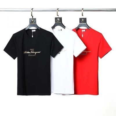 FERRAGAMO サルヴァトーレ フェラガモ半袖Tシャツ 期間限定価格 M*L...