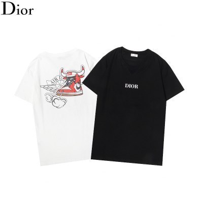 DIOR ディオール 半袖Tシャツ 限定デザイン大人気完売前に S*M*L*XL*2XL