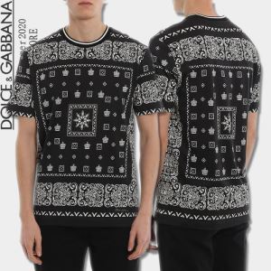 世界共通のアイテム 半袖Tシャツ 海外限定ライン ドルチェガッバーナ DolceGabbana 試してみよう
