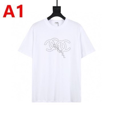 CHANEL シャネル 半袖Tシャツ 今年も人気 XS*S*M*L