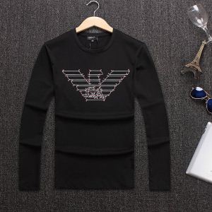 アルマーニ ARMANI素敵なスタイルを演出する 3色可選 長袖Tシャツ大人もOK