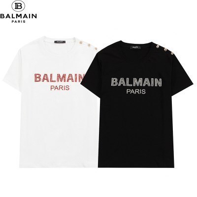 BALMAIN バルマン 半袖Tシャツ 限定品 人気No.1 S*M*L*XL*2XL