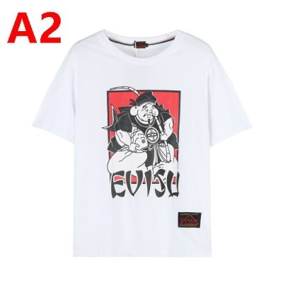 EVISU エヴィス半袖Tシャツ 人気確定 M*L*XL*2XL