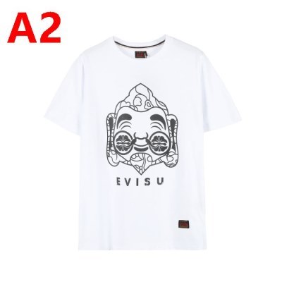 EVISU エヴィス半袖Tシャツ 愛用ブランド M*L*XL*2XL