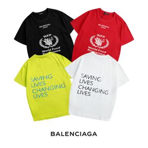 BALENCIAGA バレンシアガ 半袖Tシャツ 4色可選 る春夏おすすめの人気商品 ちょっと大人の印象