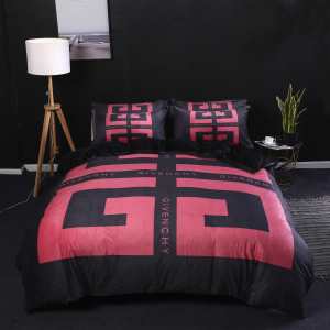 寒い季節トレンド上品 寝具4点セット 大胆なチェックの人気トレンド ジバンシー GIVENCHY