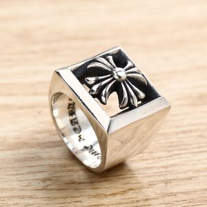 魅力的な今年らしい リング指輪 切りっぱなしデザイン クロムハーツCHROME HEARTS 大人のカジュアルスタイル