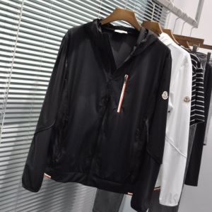 2020上品に着こなせMONCLER Grimpeursウィンドブレーカー メンズ モンクレール コピー ナイロンフード付きブルゾン 薄手