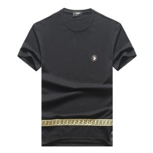 ファッションに取り入れよう 3色可選 フェンディ FENDI 人気ランキング最高 半袖Tシャツ争奪戦必至