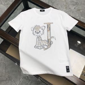 3色可選 価格帯が低い フェンディ FENDI 非常にシンプルなデザインな 半袖Tシャツ 幅広いアイテムを展開